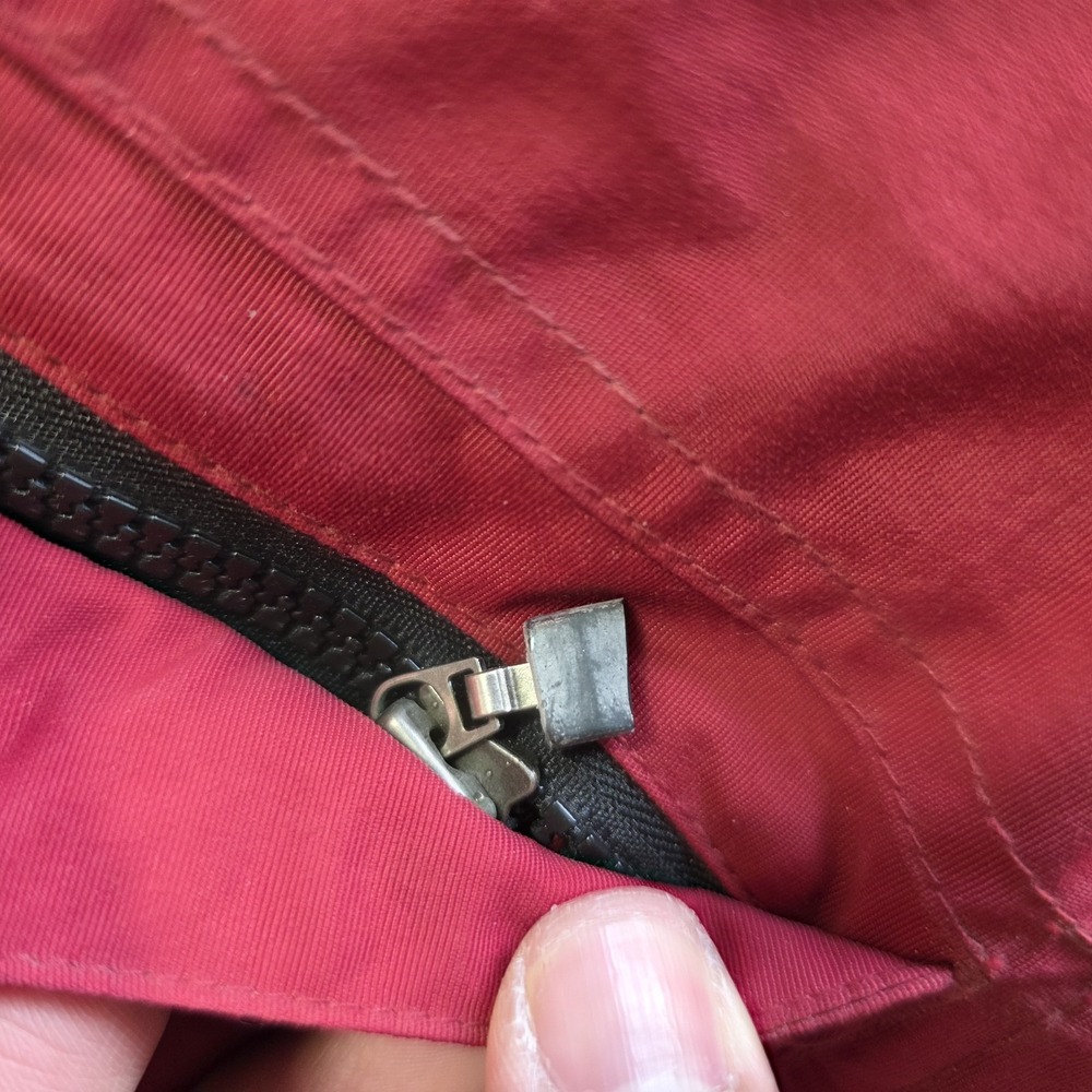 Oakley Jacket Men's XL Vintage Software Burgundy Waterproof Windbreaker Ski Y2K - Picture 10 of 16